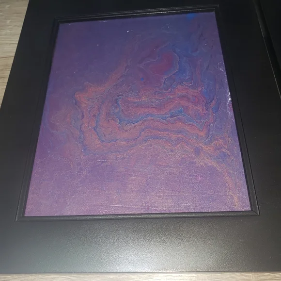 Handcrafted Acrylic Paint Pours (2) - Picture 5 of 11